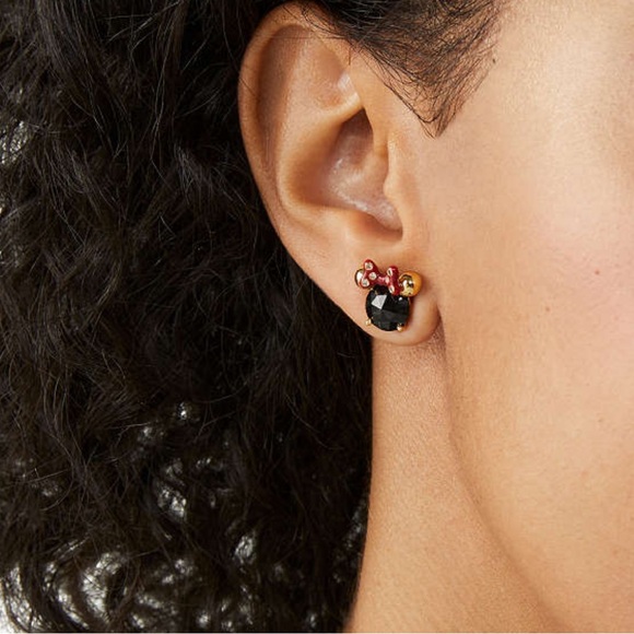 NWT Disney X Kate Spade New York Minnie Studs - Picture 2 of 8